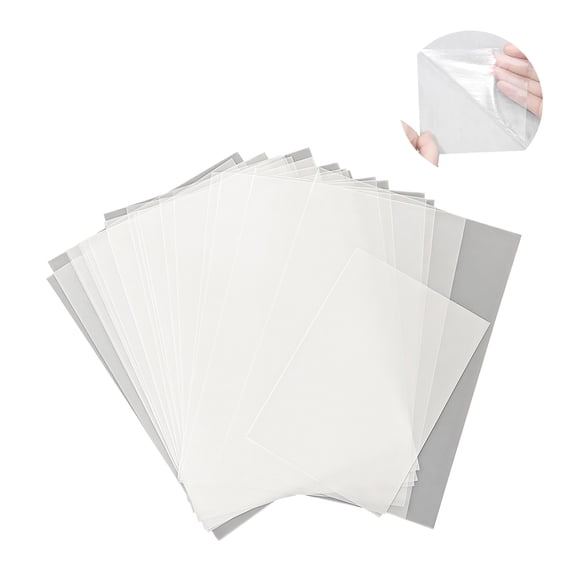 10 Pcs Adhesive Patches Multifunctional Iron On Patches Double-Sided Adhesive Film For Fabric Leather