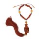 thumbnail image 2 of Colgante De Amuleto, Colgante De Amuleto Tallado En Madera, Tallado Detallado, Madera De Melocotón Auspiciosa Segura Para Meditación, 2 of 8