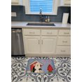 thumbnail image 3 of Carolines Treasures BB2850RUG Dog House Old English Sheepdog Machine Washable Memory Foam Mat, 3 of 4