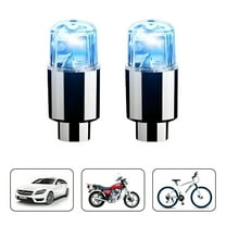 Bike Tire Valve Lights,2-Pack Bicycle Wheel Lights,Waterproof LED Spoke Lights for Night Riding Safety,Easy Install Valve Stem Lights for Adult Mountain Bike Cycling Accessories