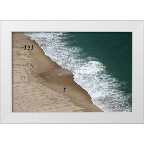 Daniel, Isabel 14x11 White Modern Wood Framed Museum Art Print Titled - Follow me