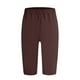 thumbnail image 3 of MKLEKYY Pantalones Cortos Casuales de Verano para Mujer Omen, Cómodos, Elásticos, con Cintura Elástica, Suaves y Transpirables, para Uso Diario, Trajes de Vacaciones., 3 of 4