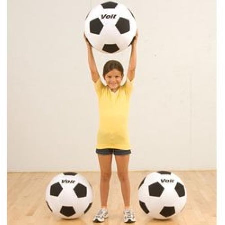 Voit® Featherlite Black/White Soccer Balls (3-PACK)