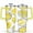 Lemon Slices (14)-new_24, variant on Lemon Slices Mug with Handle and Straws 40 OZ Vacuum Insulated Travel Coffee Mug Birthday Present for Women Girls Daughter Mom Gifts for Him/Her Water Bottle