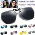 thumbnail image 2 of Rimless Clip Sunglasses Polarized Glasses Anti-glare, 2 of 3