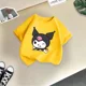 thumbnail image 3 of Marca Kulomi, camiseta de algodón de verano para niños, linda camiseta de dibujos animados de Sanrio para niño y niña, ropa informal de moda para niña bebé, 3 of 5