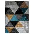 thumbnail image 2 of Rugsotic Carpets Hand Tufted Shag Polyester Eco-Friendly Area Rugs - 4'x6', Rectangle, Multicolor, Plain Solid Design, High Pile Handmade Anti Skid Rugs for Living Room, Bed Room K00008, 2 of 5