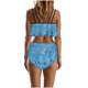 thumbnail image 5 of Trajes de Baño de Bikini de Mujer Conjunto de Cintura Alta de Vendaje de Impresión Sexy con Almohadillas de Pecho, Conjunto de Bikini de Mujer Conservador Y sin Mangas, 5 of 9
