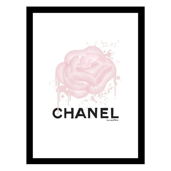 Fashion Flower Framed Print