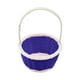 thumbnail image 2 of Cesta de plástico tejida pequeña de Pascua, cesta temática de Pascua, ideal para el hogar, exteriores y la escuela., 2 of 6
