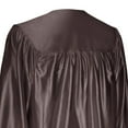 thumbnail image 5 of Endea Graduation Shiny Brown Graduation Gown  Cap, 5 of 9