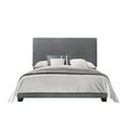 thumbnail image 5 of Home Design Evon Queen Linen Upholstered Bed Frame with Foam Padding and Polyester Upholstery, Warm Gray, Easy assembly, 5 of 5