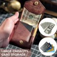thumbnail image 2 of Multifunctional Compact Wallet,Handmade Leather Wallet for Men,Small Slim Thin, 2 of 4
