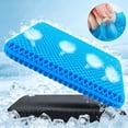 thumbnail image 4 of Double-Layer Thick Gel Seat Cushion, Pressure Relief Seat Pad for Office, Home, Wheelchair, Car and Truck Drivers, 1.5 Inch Thick Ergonomic Sitting Cushion, 4 of 5