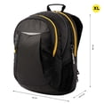 thumbnail image 3 of TOTTO Mochila Ergonómica Extra Grande Porta Laptop 15.4 con Bolsillo para Botella | Escuela - Oficin negro G, 3 of 7