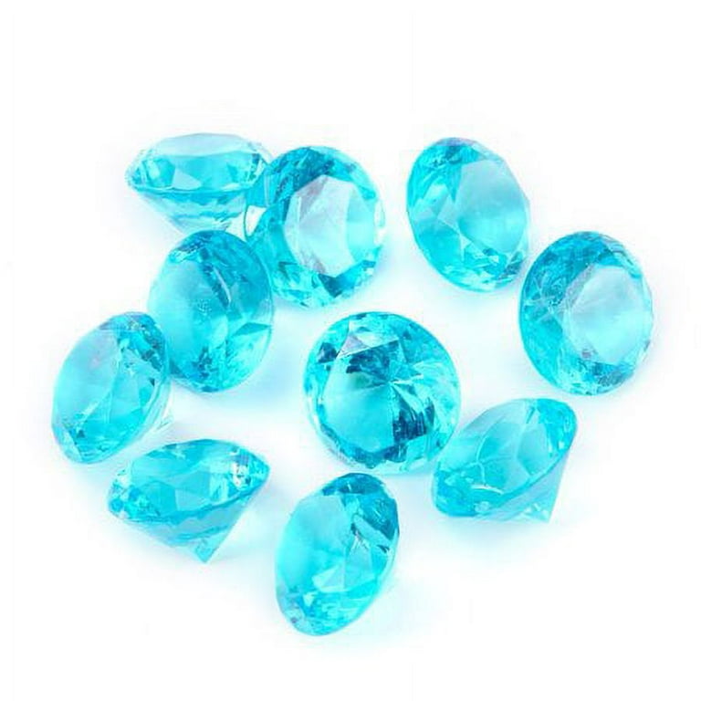 100pcs Toy Gems Pirate Treasure Jewels Fake Acrylic Gems Bling Diamonds Plastic  Gemstones for Party Table Decorations Pirate Party Favors 