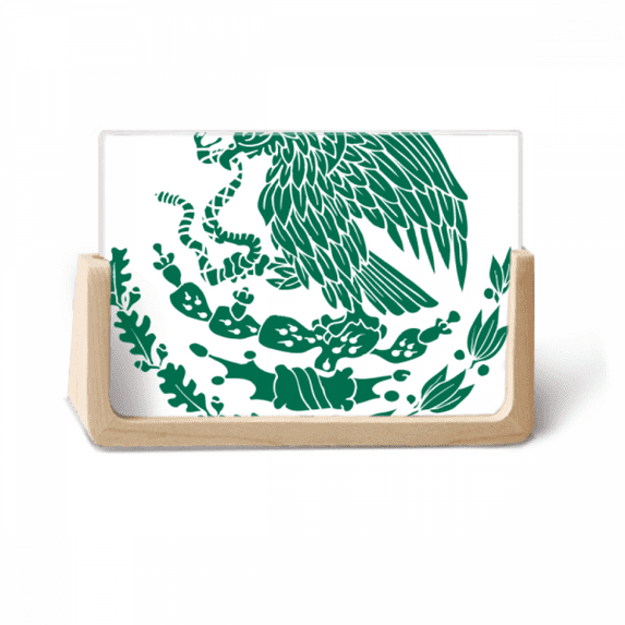 Mexico National Emblem Country Photo Wooden Photo Frame Tabletop Display