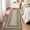 Beige, variant on Runner Rug 2x8 Machine Washable Hallway Runner Rug Entryway Long Runner Carpet Braided Printed Throw Mat Non Slip Kitchen Mat Living Room Rustic Carpet for Bedroom Dining Room, Black