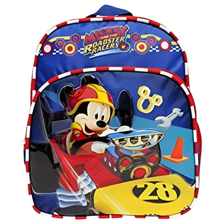 Mini Backpack - Disney - Mickey Mouse - Roadster Racers Red/Blue 002862