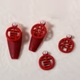 thumbnail image 7 of UDIYO 2Pcs Manicure Decoration Wide Application Easy to Apply Alloy Red Chinese Knot Nail Art Ornament for Bride, 7 of 7