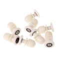 thumbnail image 1 of 25mm 8 Uds. Rodillos para la puerta de la ducha, corredores, ruedas, poleas, deslizadores excéntricos, 20mm, 25mm de diámetro, 1 of 5