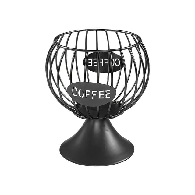 DJN Clearance Rack 1 Cup Of Coffee Pod Storage Rack Is Used For Counter Coffee Iron Coffee Storage Baskets Jelly Frame Cup Iron Slashed Iron B One Size