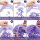 thumbnail image 3 of 3 Pcs Mermaid Birthday Party Decorations Paper Honeycomb Paper Jellyfish Lantern Gift, 3 of 5