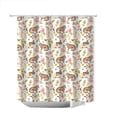 thumbnail image 1 of Cheapark Easter Bunny Egg Shower Curtain Home Bathroom Waterproof Wet Dry Separation Partition for Spring Holiday Decor, 1 of 4