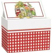 Lang Recipe Card Box with Recipe Cards, Perfectly Pickled