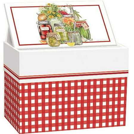 Lang Recipe Card Box with Recipe Cards, Perfectly Pickled