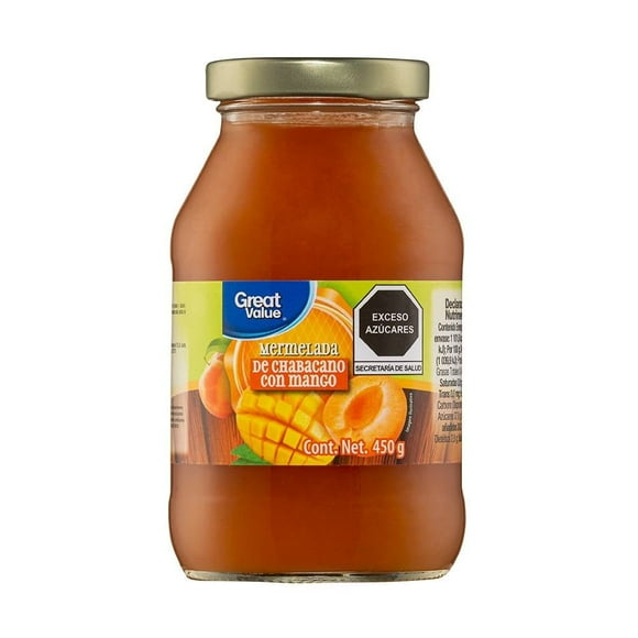Mermelada de chabacano con mango Great Value de 450 g
