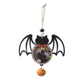 thumbnail image 2 of 3Pcs Halloween Wooden Pendant, Fufafayo Halloween Wooden Pendant With Lights, Hanging Wood Decor for Fall Autumn Home, Spooky Glowing Lantern Ornament for Wall Door Window, Halloween Party Decoration, 2 of 5