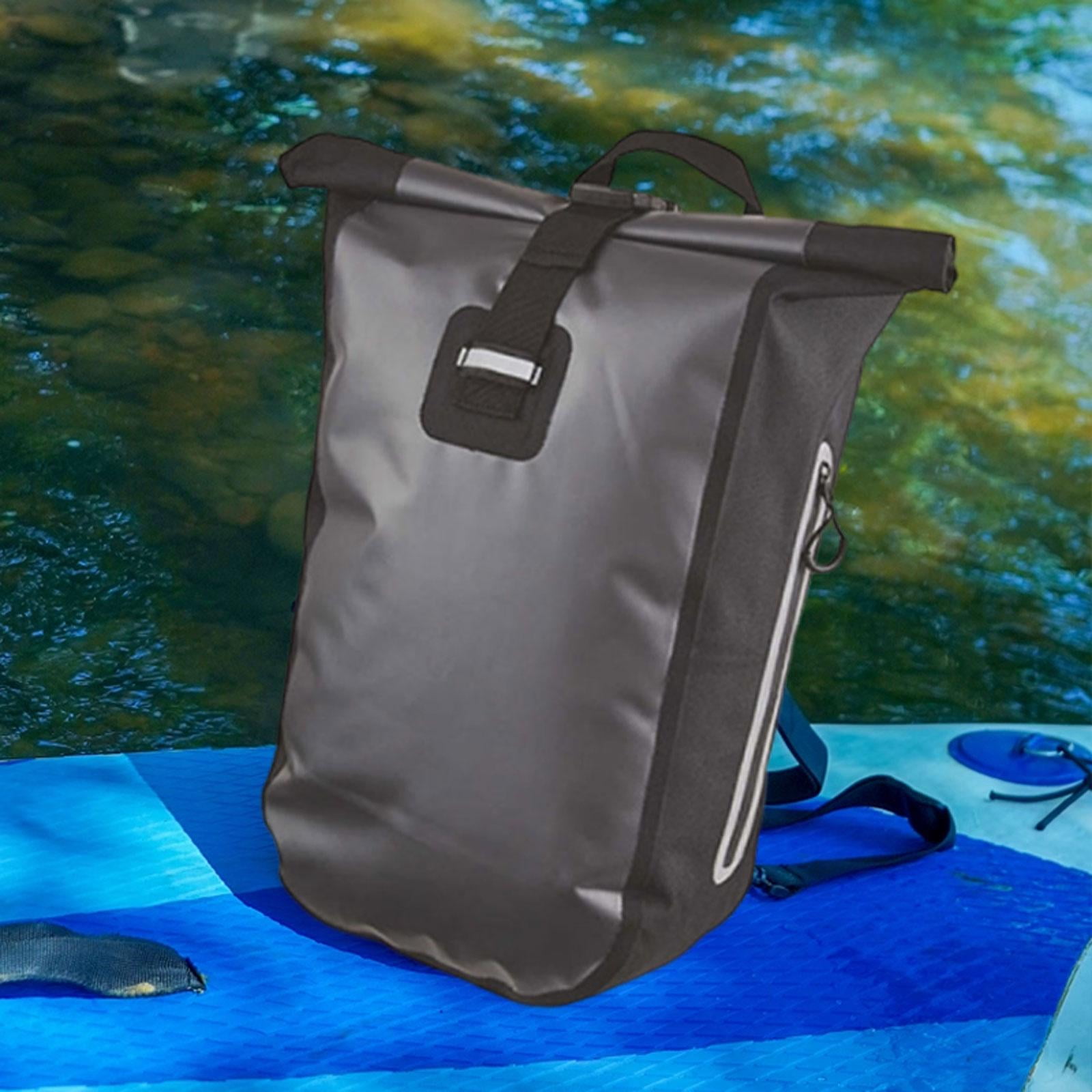 Dry Bag Backpack Sack 20L Rolltop Design for Outdoor Kayaking Rafting Boating Adventures
