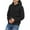 Black, variant on yuCgh Men's Fuzzy Fleece Hoodie, Oversized Cozy Warm Hooded Sweatshirt with Pocket, Winter Outerwear Pullover for Cold Weather Comfort and Style,Black L