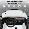 thumbnail image 3 of OLAKIDS 2 Seater Ride on Truck, 12V Battery Powered Electric Vehicle for Kids with Remote Control, Power Display, LED Lights, Story, Suspension System, MP3, Ride on Toy for 3+ Boys Girls, 3 of 10