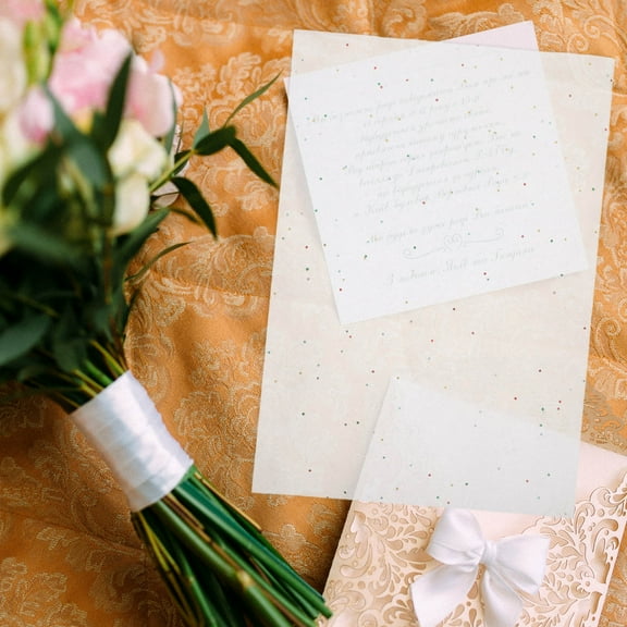 USHOBE 100Pcs Tissue Paper for Box Lining Multi-Color A4 Size