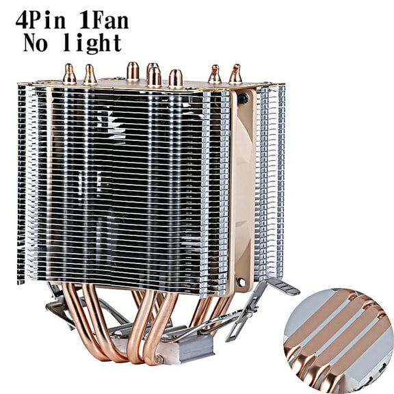 PC Radiator Twin Towers 4 Heat Pipe Air-cooled CPU Cooling Fan Suitable For Installing LGA2011 X79 X99 2066 2099 X299 E5 E3 AMD