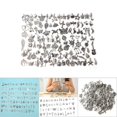 thumbnail image 1 of Handcraft Pendants Accessories, Beautiful Antique Durable Alloy Material 100 Kinds Styles, DIY Pendants Accessories, for Making Necklaces Making Bracelets, 1 of 8