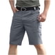 thumbnail image 2 of pstuiky Abreviatura para hombres, Pantalones de trabajo holgados, elásticos, impermeables y con múltiples bolsillos para hombre Pantalones cortos para correr para hombre, 2 of 6