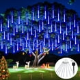 thumbnail image 1 of Luces navideñas solares JMEXSUSS Blue Meteor Shower, 1 of 8