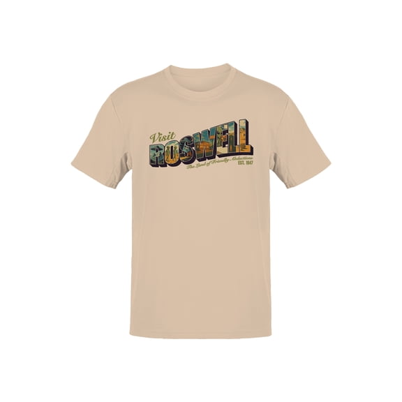 Visit Roswell: Friendly Abductions Men's T-shirt
