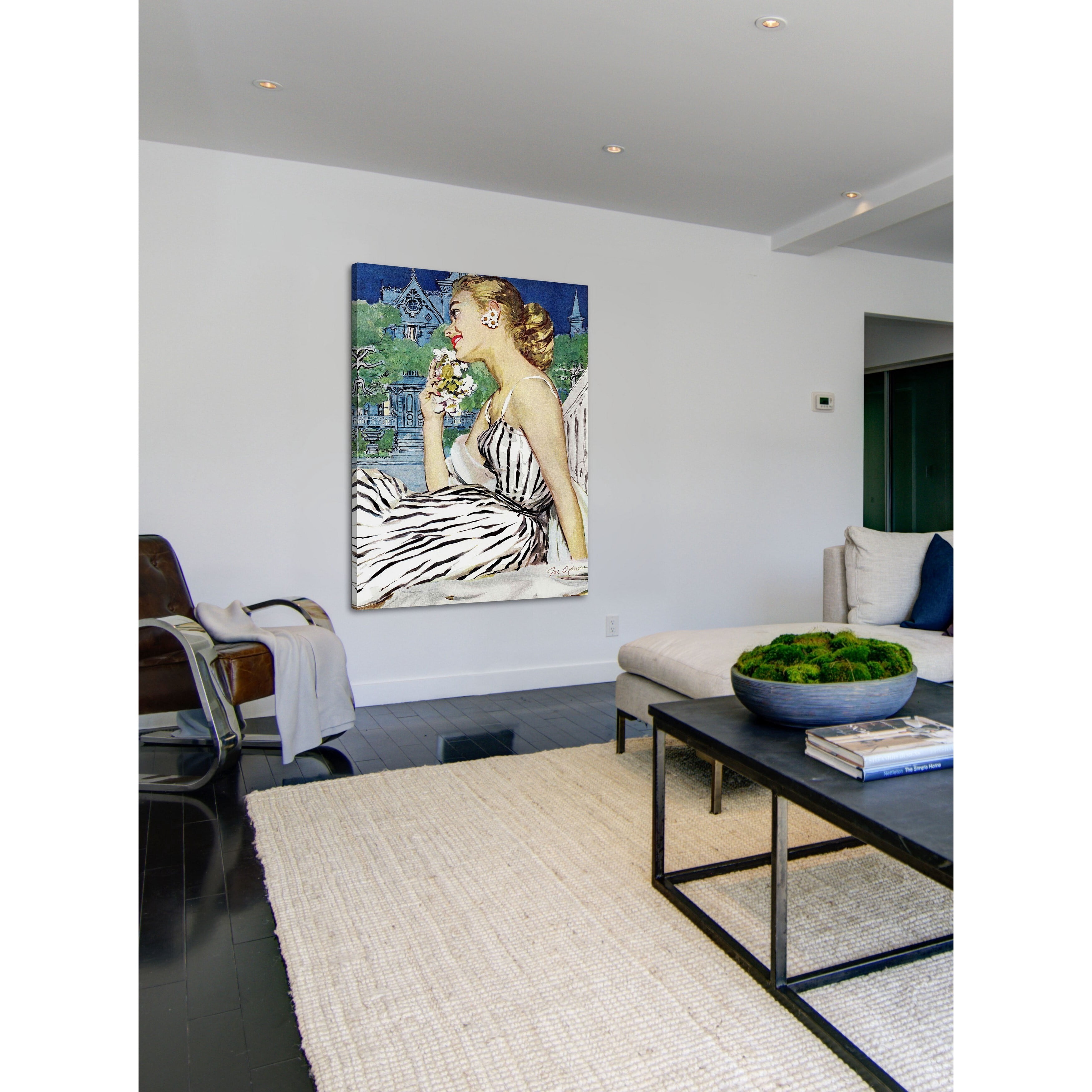"Walk to the Dance" Painting Print on Wrapped Canvas
