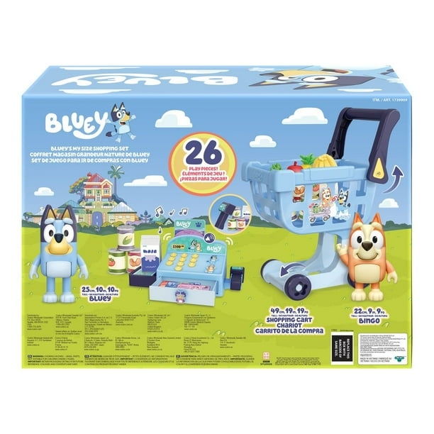 Bluey S11 My Size Shopping Cart Set - Walmart.ca