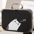 thumbnail image 2 of MesaSe Multifunctional Cartoon Portable Travel High Capacity Double Layer Makeup Cosmetics Case Box, 2 of 6