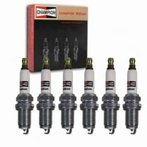 6 pc Champion 9014 Iridium Spark Plugs for RC8ZWYPB Ignition Wire Secondary Fits select: 2003-2007 HONDA ACCORD, 2002-2006 ACURA RSX