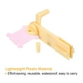 thumbnail image 4 of Unique Bargains Plastic Floss Bobbin Sewing Thread Card Board with Winder, Pink 100 Pack, 4 of 6