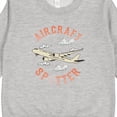 thumbnail image 3 of Inktastic Aircraft Spotter Plane Lover Toddler Sweatshirt, 3 of 4