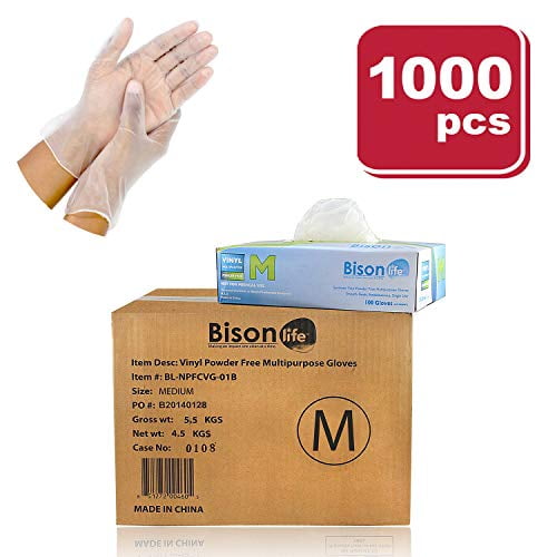 Food Handling Multi Purpose Disposable Vinyl Gloves 100 per box