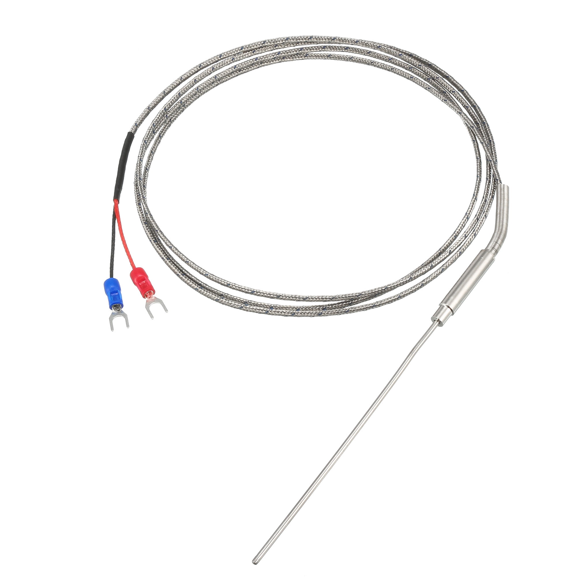 uxcell Wrnm-02-50-500 K Type Curved Head Temperature Sensor Surface Thermocouple Probe for sale online 