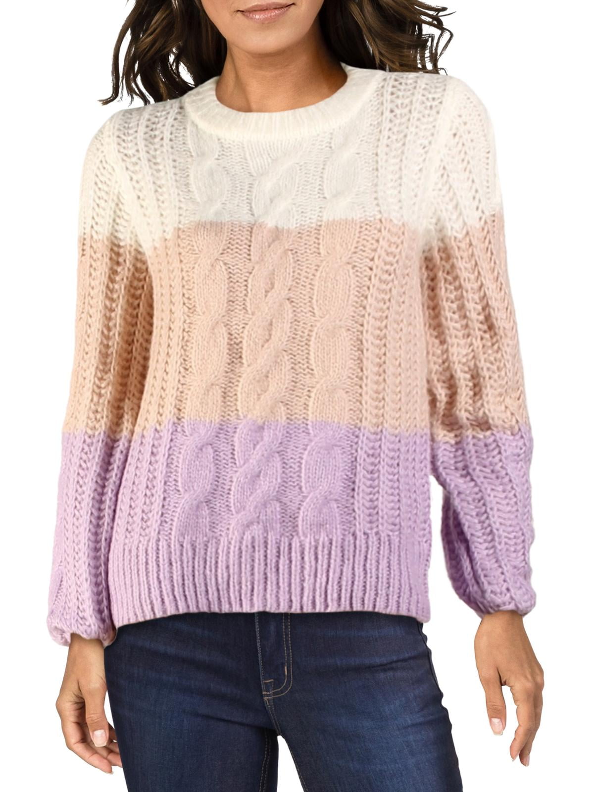 easy street colorblock sweater